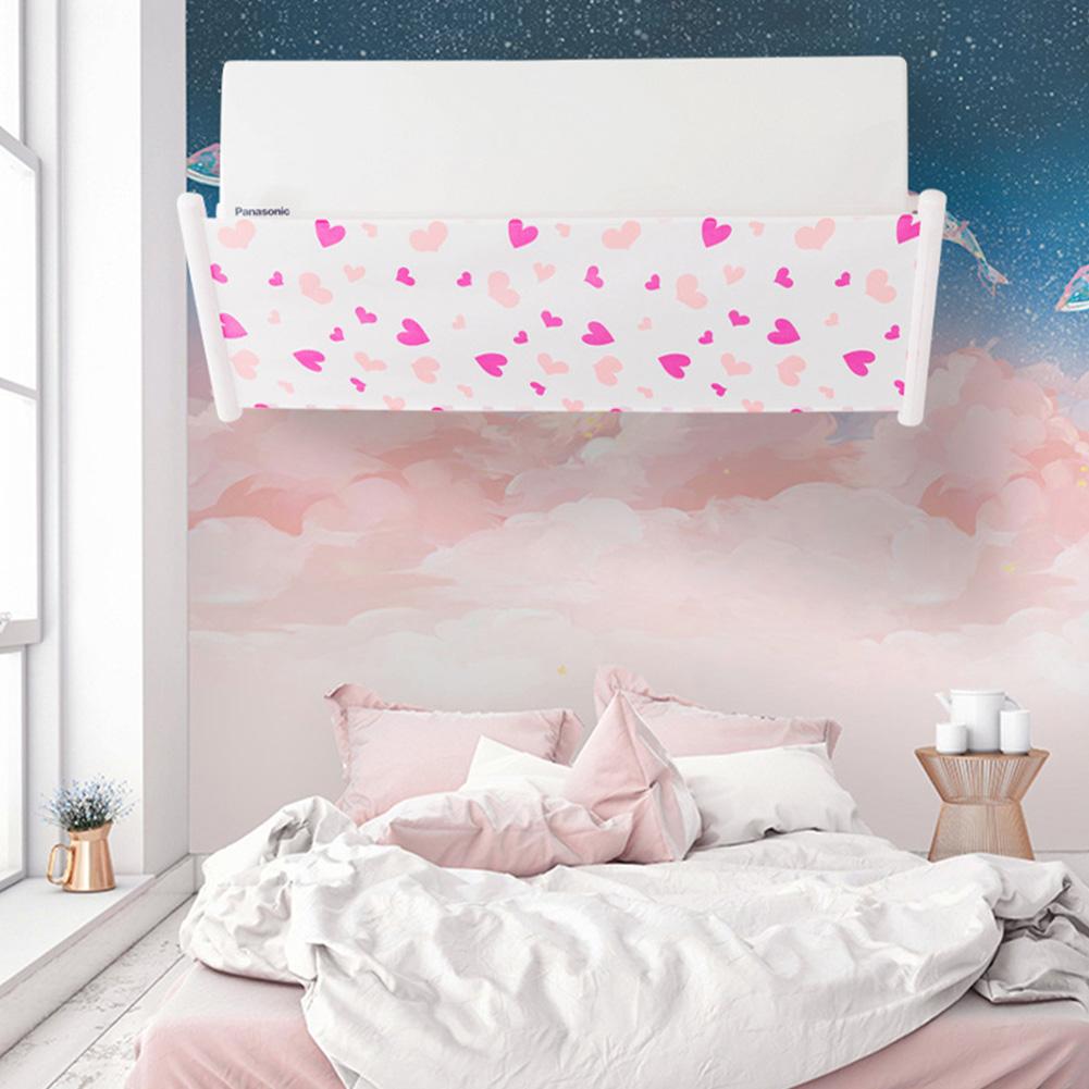 Air Conditioner Deflector Cloth Anti-direct Air Flow Breathable Telescopic Air Conditioner Windshield for Home