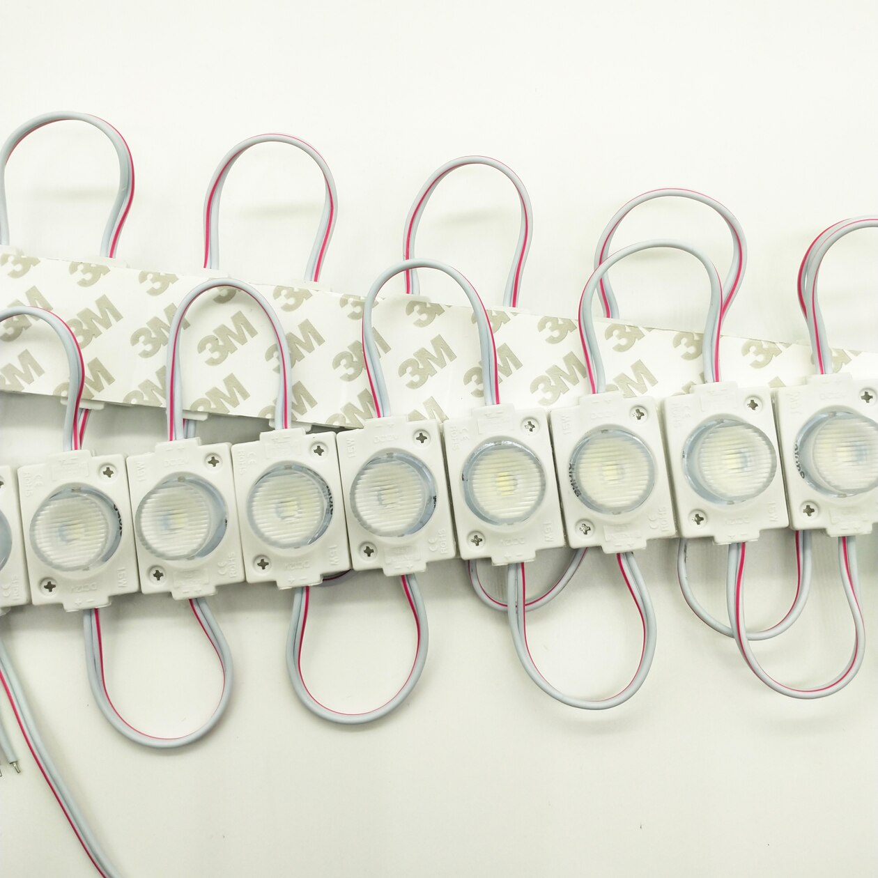 20pcs 1.5W High Power Led Module Side Lighting Led Module Lens Led Modul Light For Signage Advertising