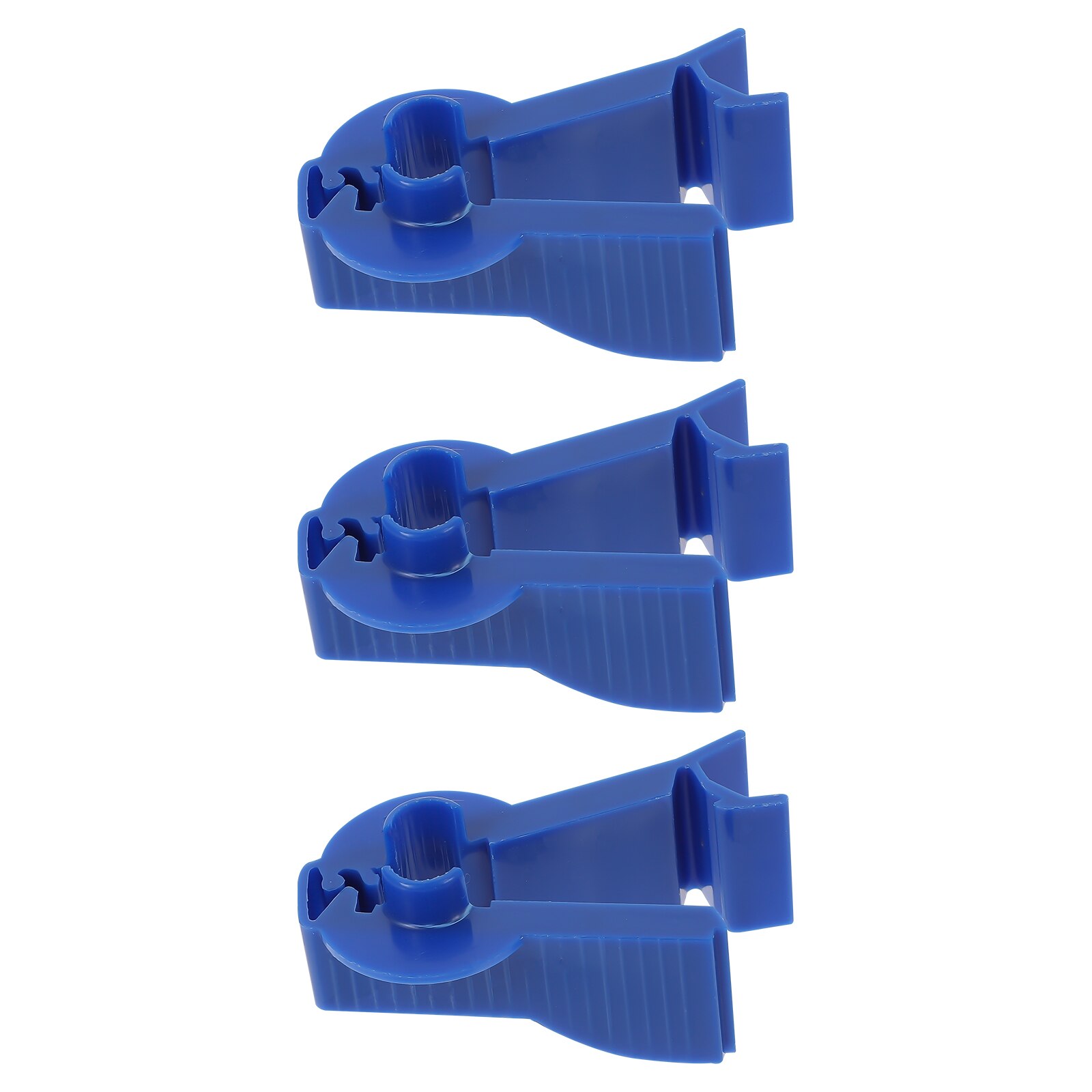 3Pcs Practical Peritoneal Dialysis Tube Flow Clips Peritoneal Clips (Blue): Default Title