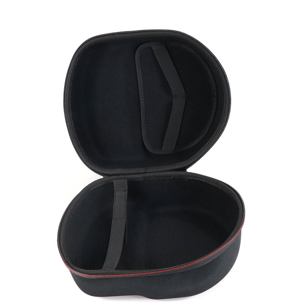 Estuche De Viaje Dustpfoof caja de almacenamiento de cremallera EVA VR cubierta de auriculares para juegos controladores carcasa dura protectora de para Oculus Quest: Black