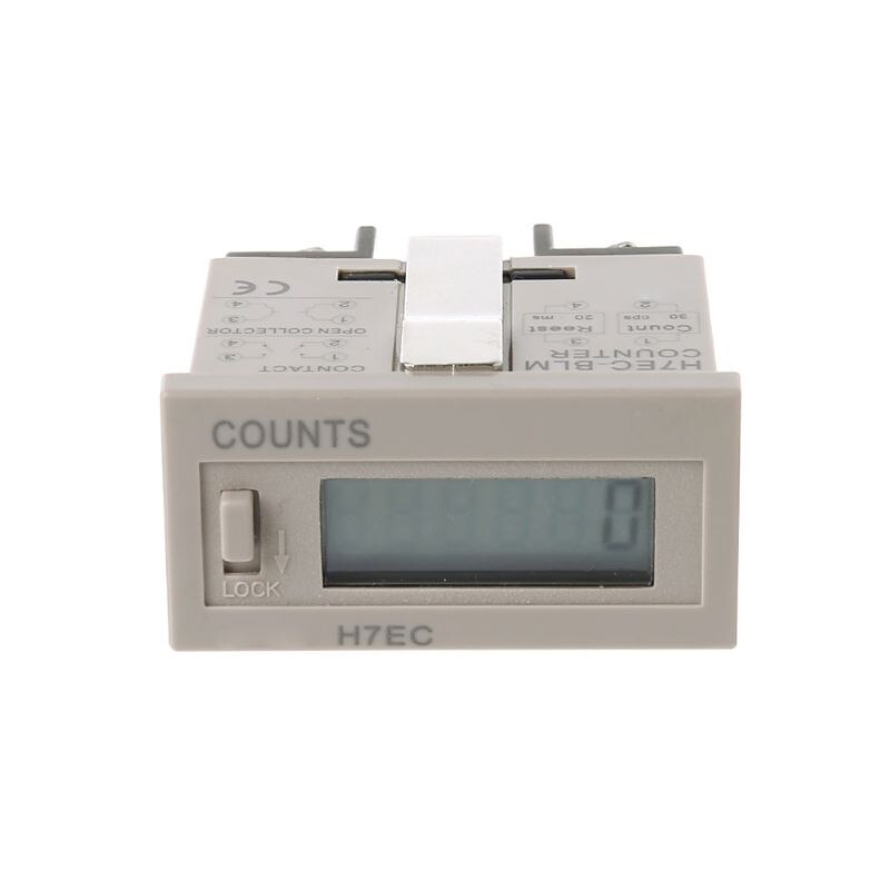 Contador electrónico Digital para venta de H7EC-6 Omron contador de horas sin voltaje