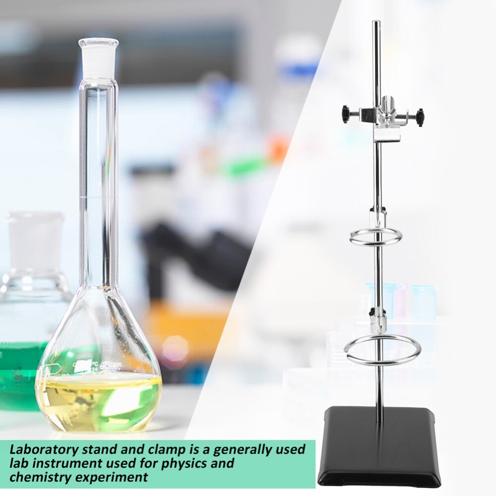 Laboratory Stand Support Platform Flask Clamp Lab Ring Instrument Bracket Educational Equipment School Education Supplies