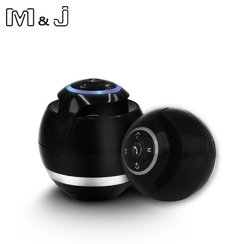 M & J A18 Bluetooth Speaker Mini Draagbare Draadloze Speaker Soundbar Bass Boombox klankkast met Mic TF Card FM radio LED Licht