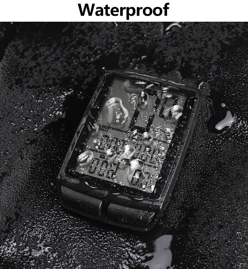 Waterproof Bicycle Computer Wireless Bicycle Speedometer Mountain Bike Stopwatch Accessories for Bike 2.1 inch Cyclocomputer