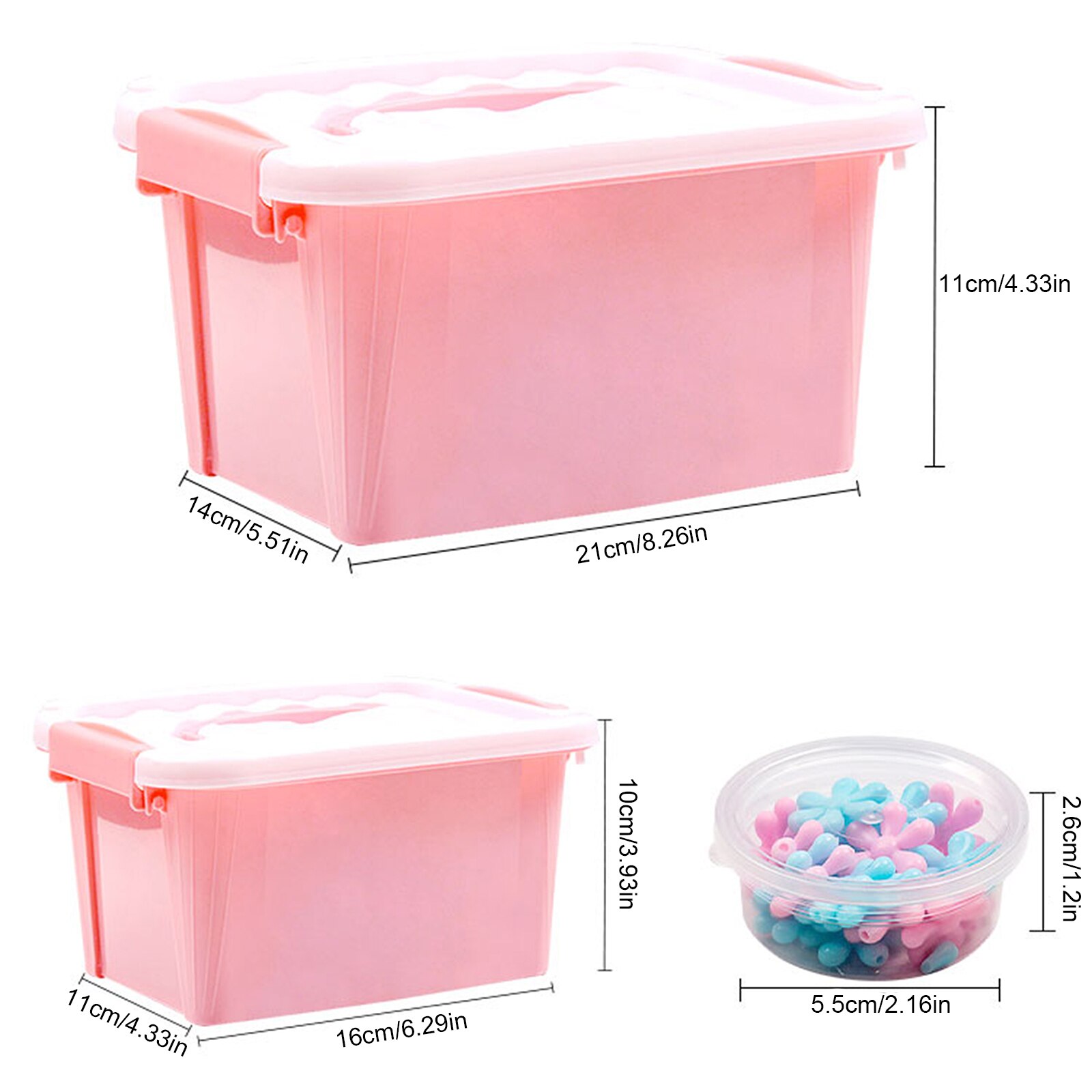 Jewelry Making Kit Seed Beads Box Set Lobster Clasps Beading Cord For DIY Earring Bracelet Necklace Jewelry Making