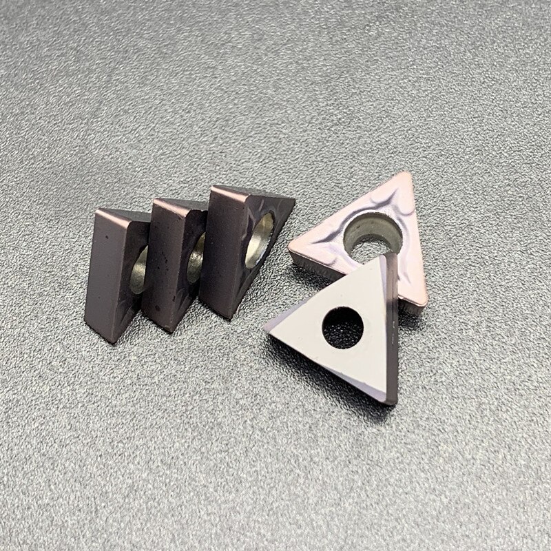 CNC tool TCMT110204 VP15TF/UE6020/US735 triangle carbide blade metal turning tools machine milling tool TCMT110204 car blade