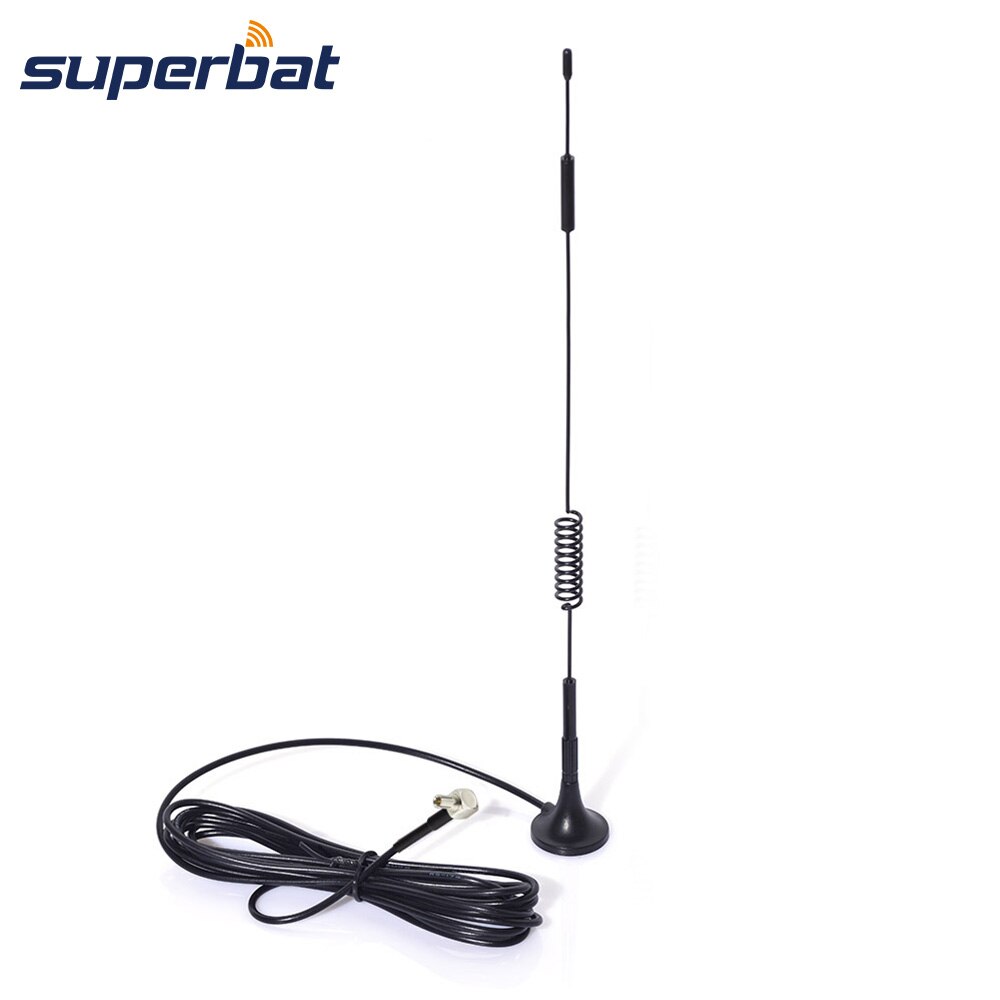 Superbat 4G LTE Dual Band MIMO Antenne – Magnetisch – 3m Kabel – SMA Man – IP67 Waterdicht – Voor Router & Gateway