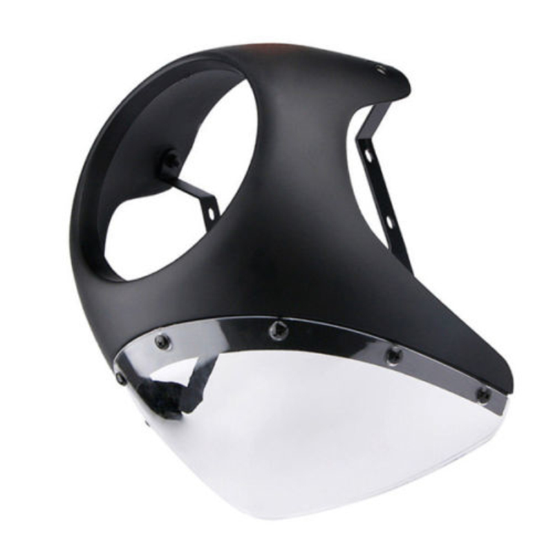 Carenado para carrocería de motocicleta, cubierta fina para parabrisas de 7 ", para Cafe Racer