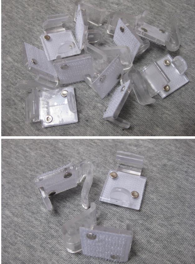 Table Skirting Transparent Plastic Clips Table Cloth Clip