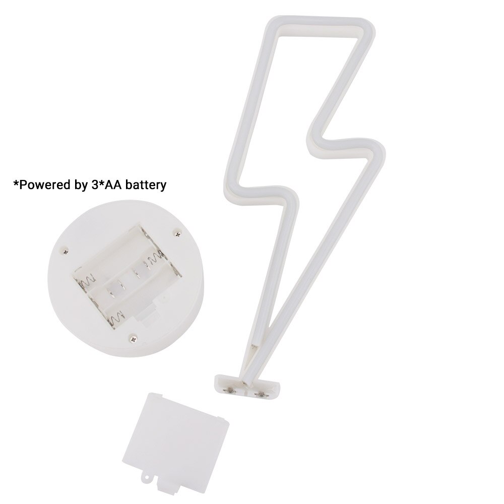 Decoratieve Led Neon Light Teken Ster Maan Lamp Usb Led Night Lights Decoratie Voor Thuis Bruiloft Neon Lamp met Base