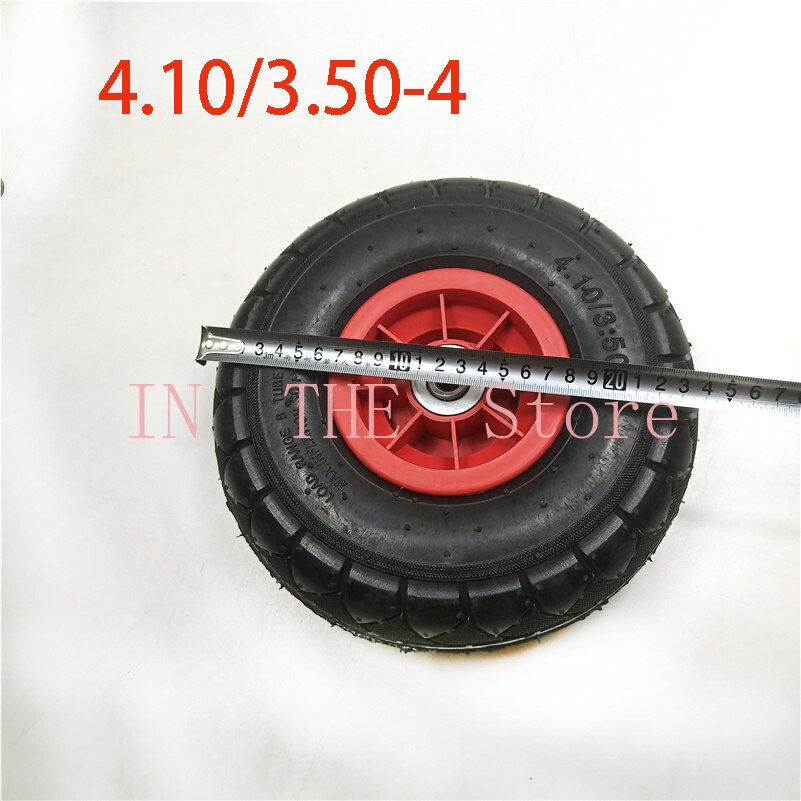 4.10/3.50-4 rubber Inflatable Canoe trolley transport wheel tire accessories canoe wheel paddle board