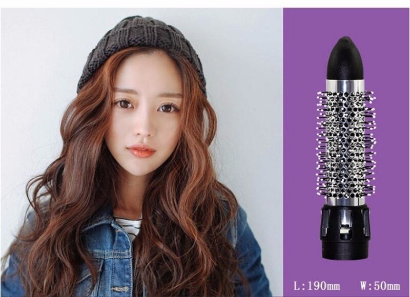 Kemei KM-585 7in1 Hair Dryers Multifunction Hair Curler Portable and Cold Curler Wand Straightener Iron Styling Tool