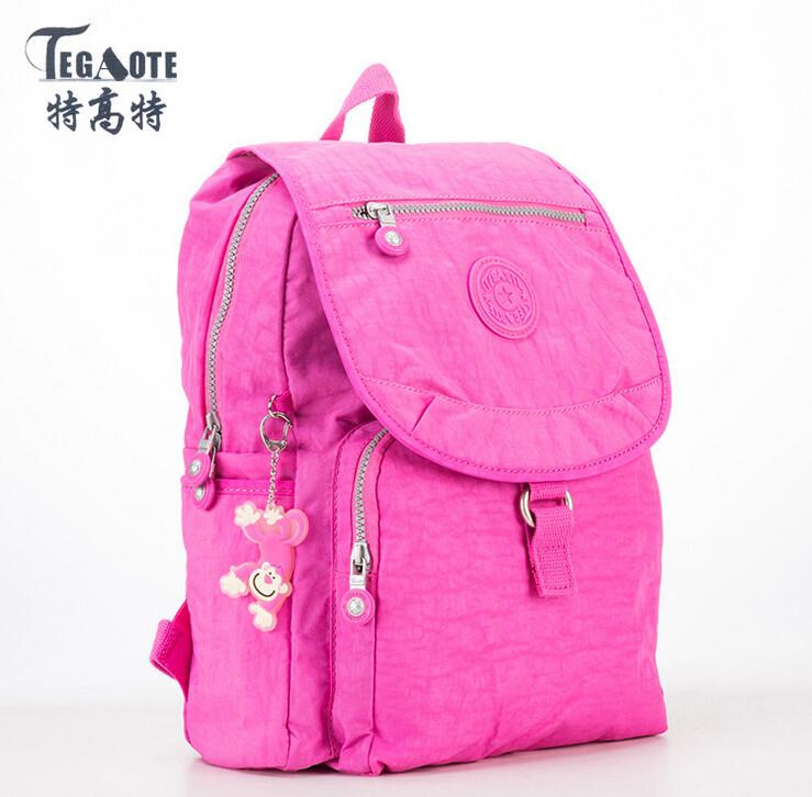 Mochila TEGAOTE de para mujer, mochilas de nailon de para jóvenes, mochilas bonitas para chicas adolescentes, bolso de hombro de colegio para mujeres, mochila: 12