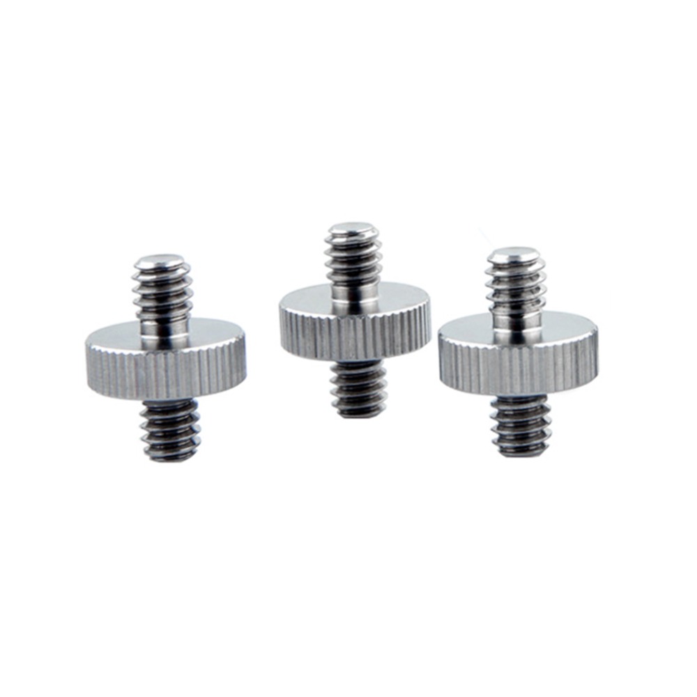 NICEYRIG Camera Rig 1/4 inch Schroef Statief 1/4 "tot 1/4" Monopod Schroef Quick Release Plaat Camera Accessoires (3 stuks een Pak)