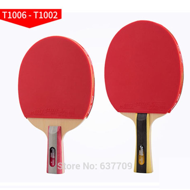 Original DHS style T1002 and T1006 table tennis rackets with one star racquet sports ping pong paddles DHS finished rackets