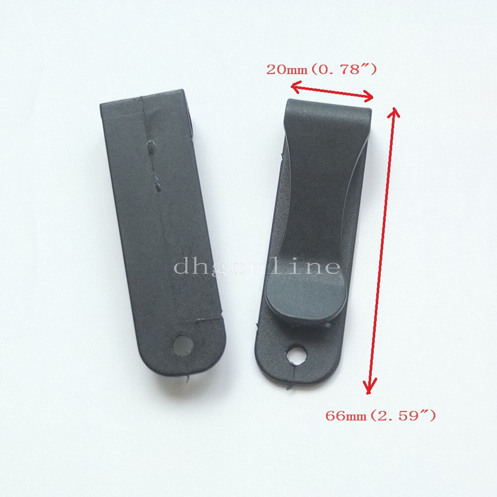 5 10 20 50 100 PCS Belt Clip 60x20mm Belt Holster Clasp Spring Hook Buckle Keyring Hard Plastic