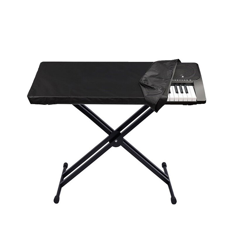 61- nøgle elektronisk klaver keyboard dæksel støvtæt elastisk justerbar opbevaringspose keyboard støv beskyttende klud taske