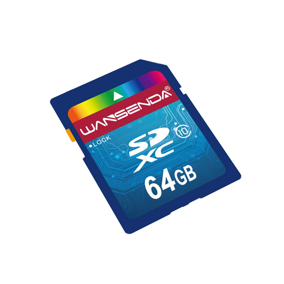 100% reale Kapazität WANSENDA SD Karte 32GB 64GB Speicher Karte 16GB 8GB 4GB SDHC SDXC Blitz Speicher Karte freies paket