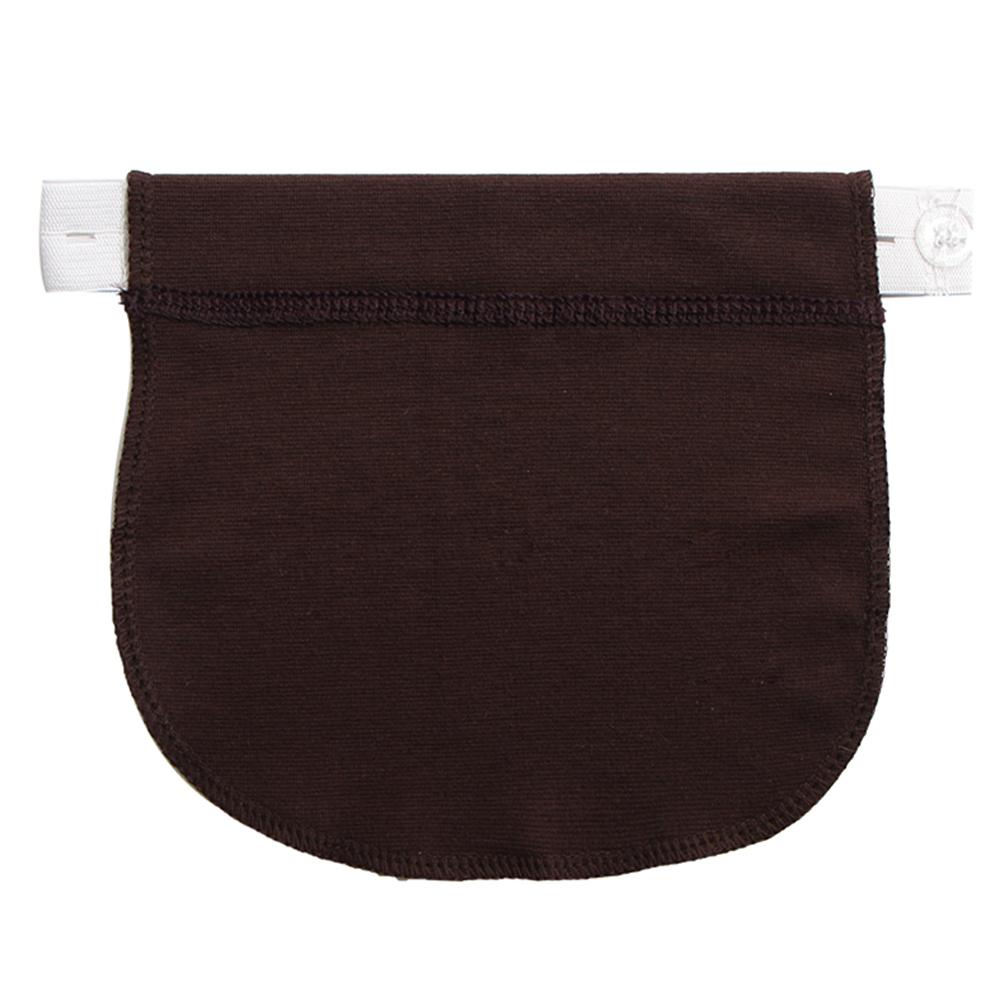 Zwangere Riem Zwangerschap Ondersteuning Moederschap Zwangerschap Tailleband Riem Elastische Taille Extender Broek Guard Riem: Coffee