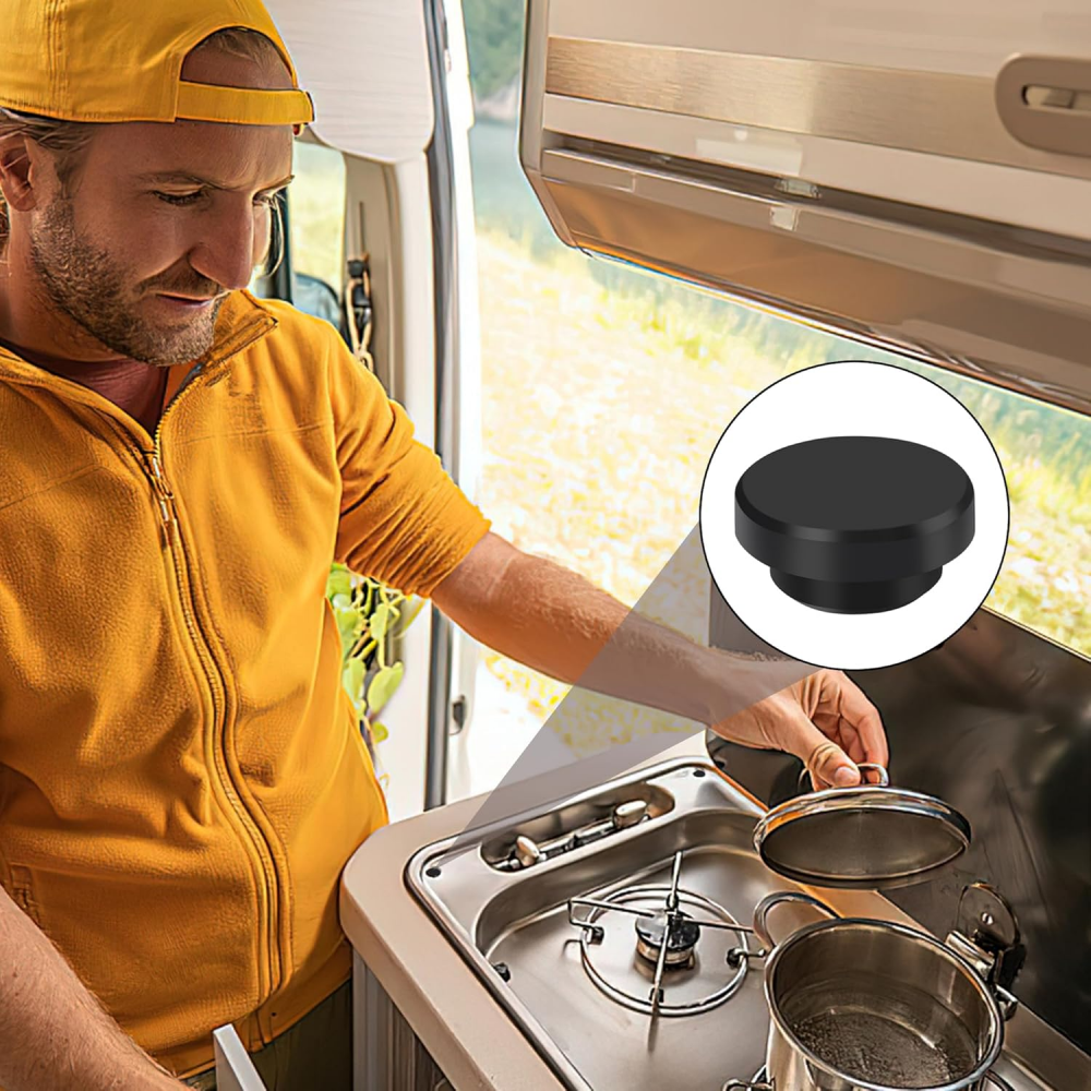 Set Di 16 Tappi In Gomma Per Fori Da 8 Mm – Coprivite Impermeabili Per Camper, Compatibili Con Dometic E Smev