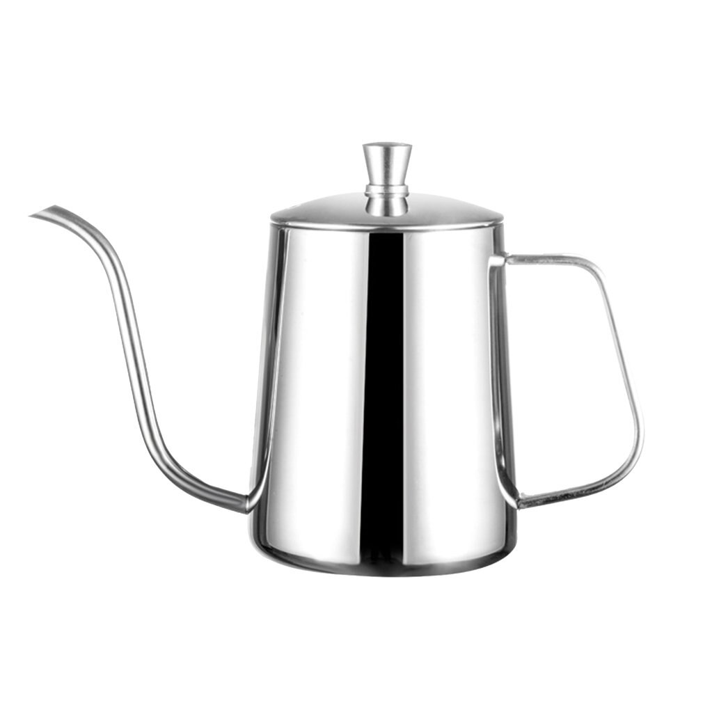 Roestvrijstalen koffiepot mokka espresso latte percolator fornuis koffiezetapparaat pot percolator drankgereedschap cafetière latte fornuis: Wit