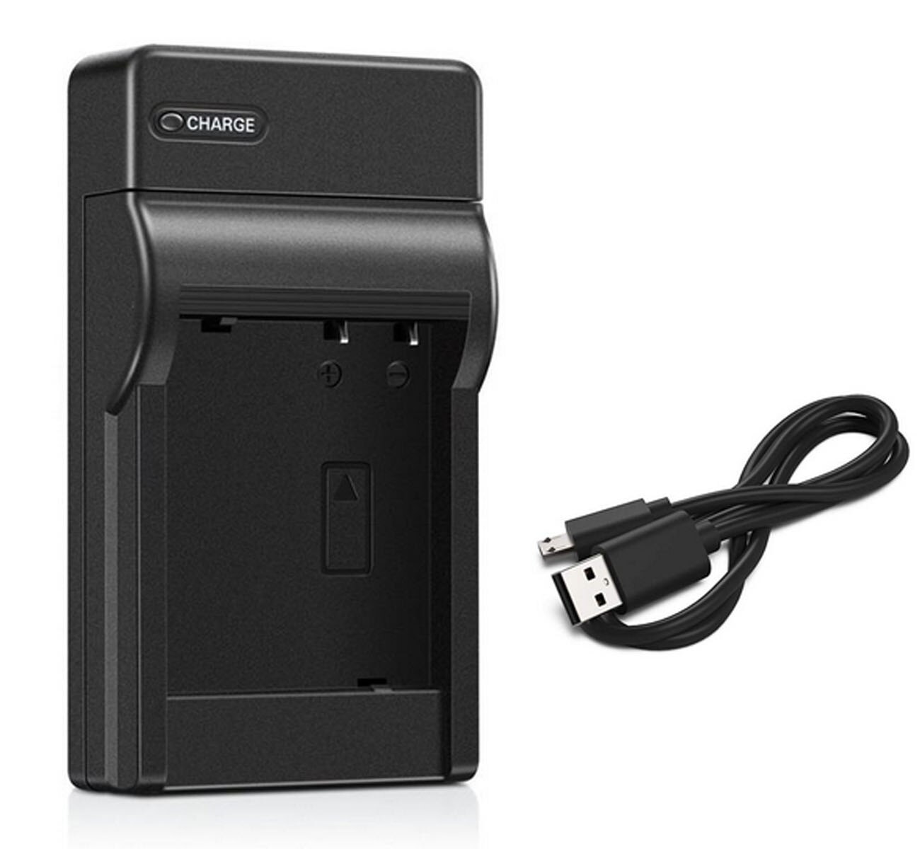 Batterij Lader Voor Panasonic Lumix DC-TZ90, DMC-TZ100, DMC-TZ101, DDMC-TZ110, DC-TZ200, DC-TZ202, DC-TZ220 Digitale Camera: 1x Micro USB Charger