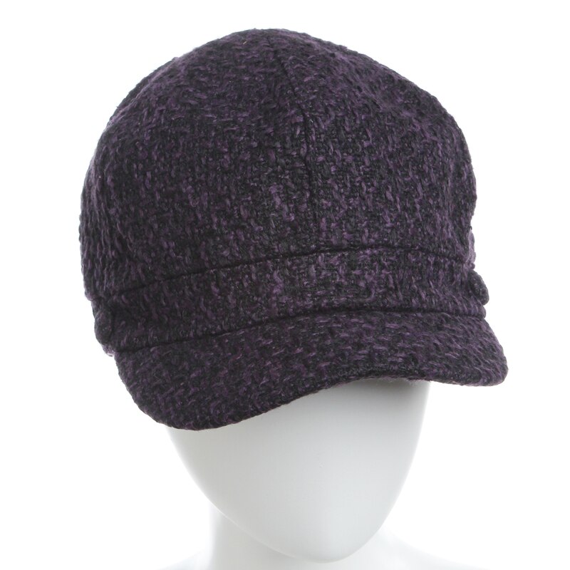 Zeitungsjunge Kappen für männer und frauen Gestrickte woll Zeitungsjunge Mütze Herbst Winter unisex Achteckige Hüte