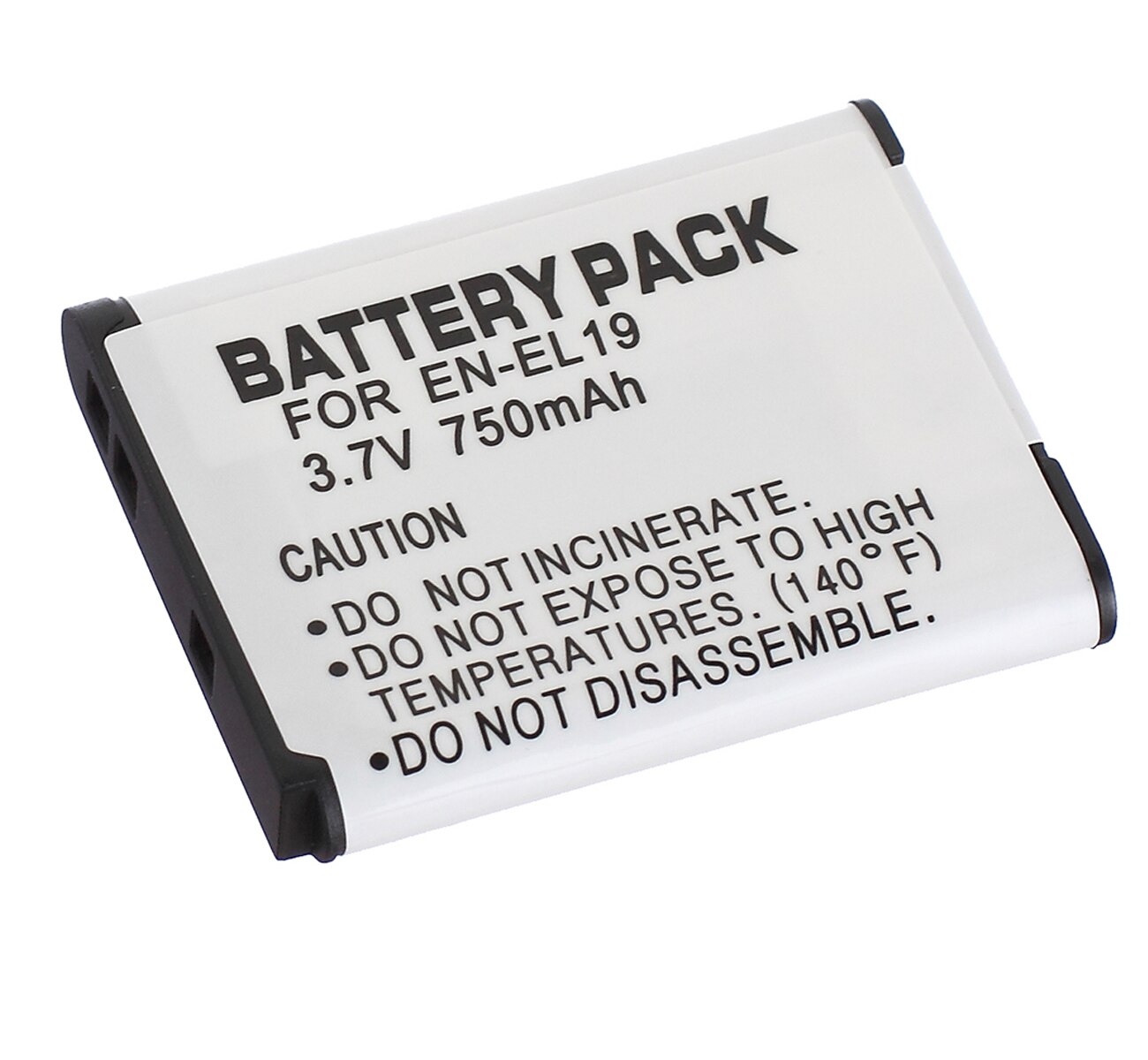 Batterie pour Nikon EN-EL19, EN-EL 19, ENEL19, ENEL 19 Batteries Lithium-ion rechargeables