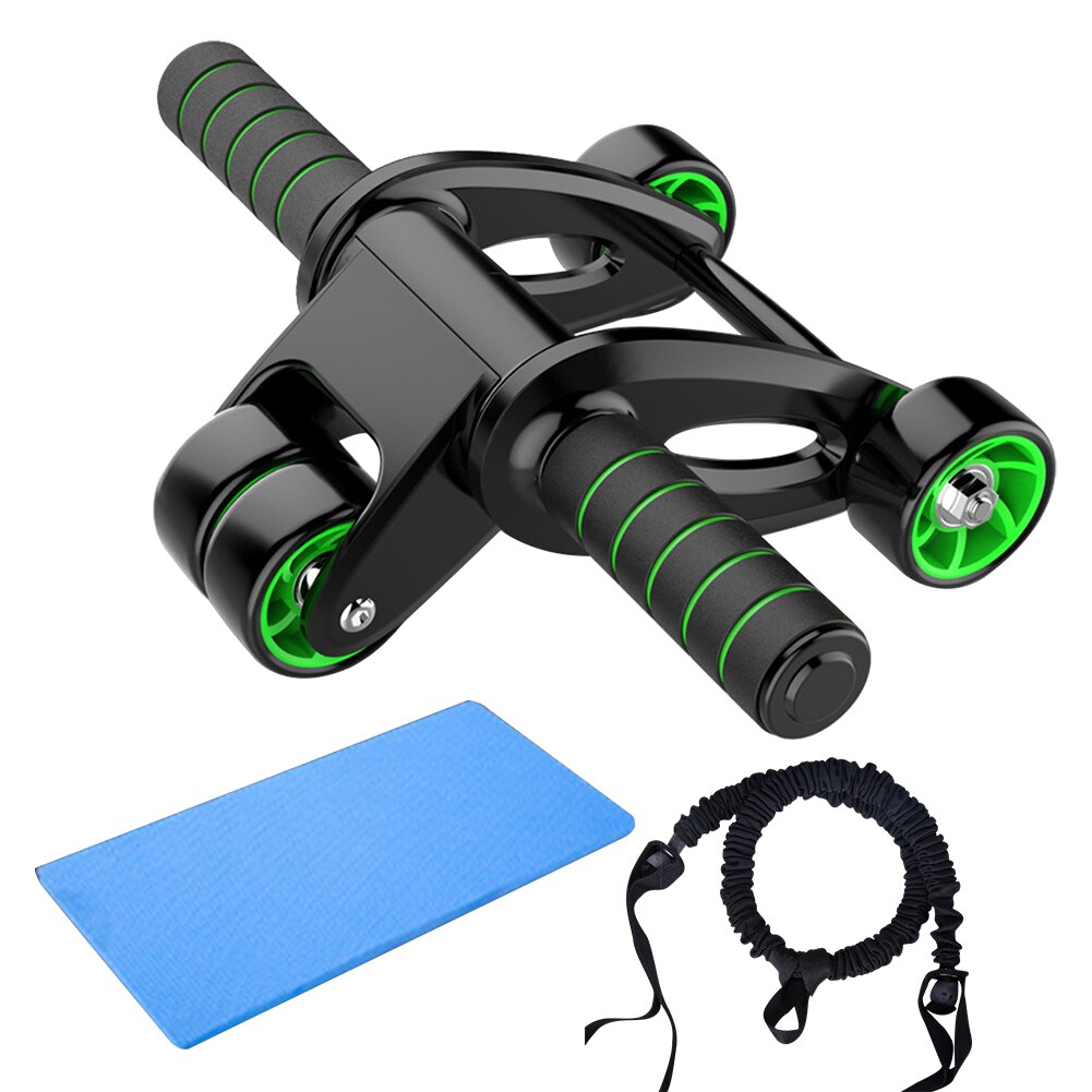 Spier Training Slijtvast Vormgeven Gym Sterkte Fitness Buik Wiel Oefening Opvouwbare Thuis Ruimtebesparend Zweet Absorberen: Beige