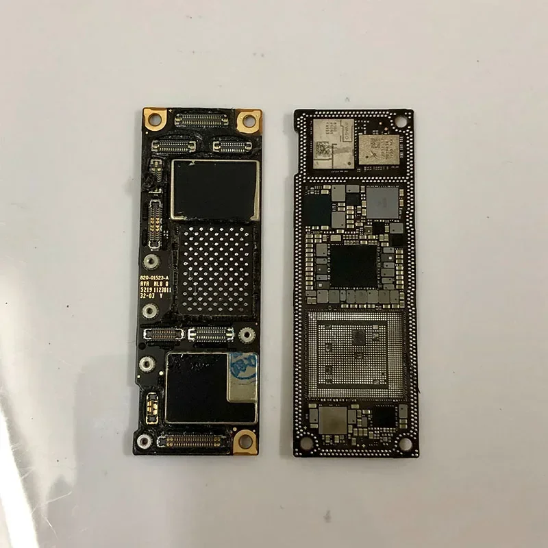 CNC schneiden Hauptplatine Für IPhone X Logik Gremium Xs Max Polieren CPU AP RF Bord iPhone11 11Profi Max Schalt CPU Basis Band Schneiden: Niederländisch BLAU