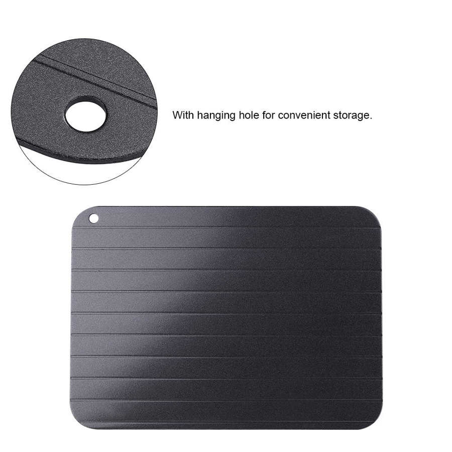 2mm Fast Defrosting Meat Tray Rapid Safety Thawing Tray For Frozen Food Quickly