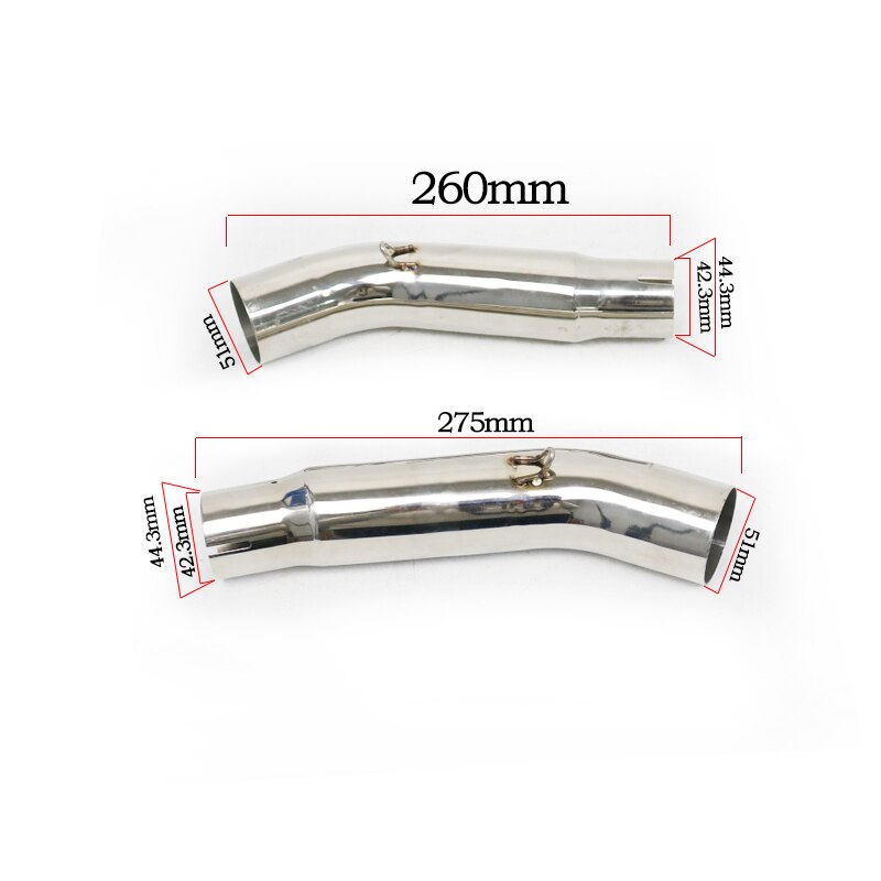 Rura wydechowa motocykl podwójna środkowa rura dla Hayabusa GSX1300r GSX 1300: A