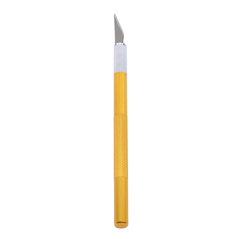 Portable Universal Art Carving Tool Set Model Multi-function Carving Tool DIY Carving Cutter: yellow