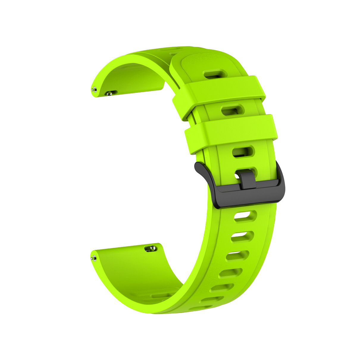 Bracelet en Silicone pour Xiaomi Watch Color 2, Bracelet de sport pour Garmin venus 2/Vivoactive 3 4, pour Amazfit GTS 2e: M / green