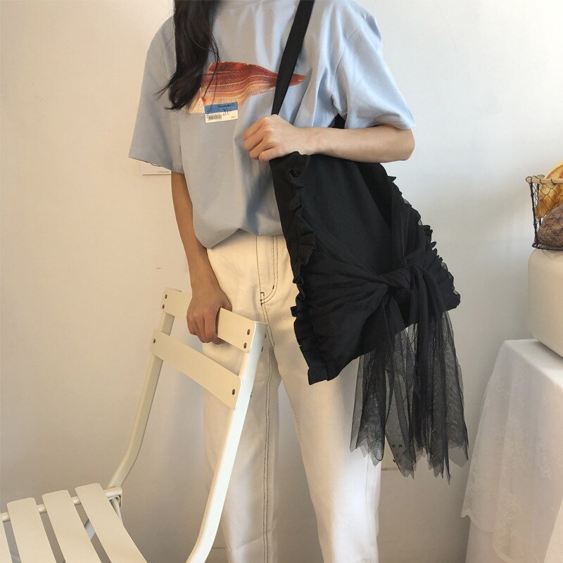 Youda coréen Style Plaid dames sac à provisions sac à main Simple femmes fourre-tout Ultra léger fille sacs à bandoulière