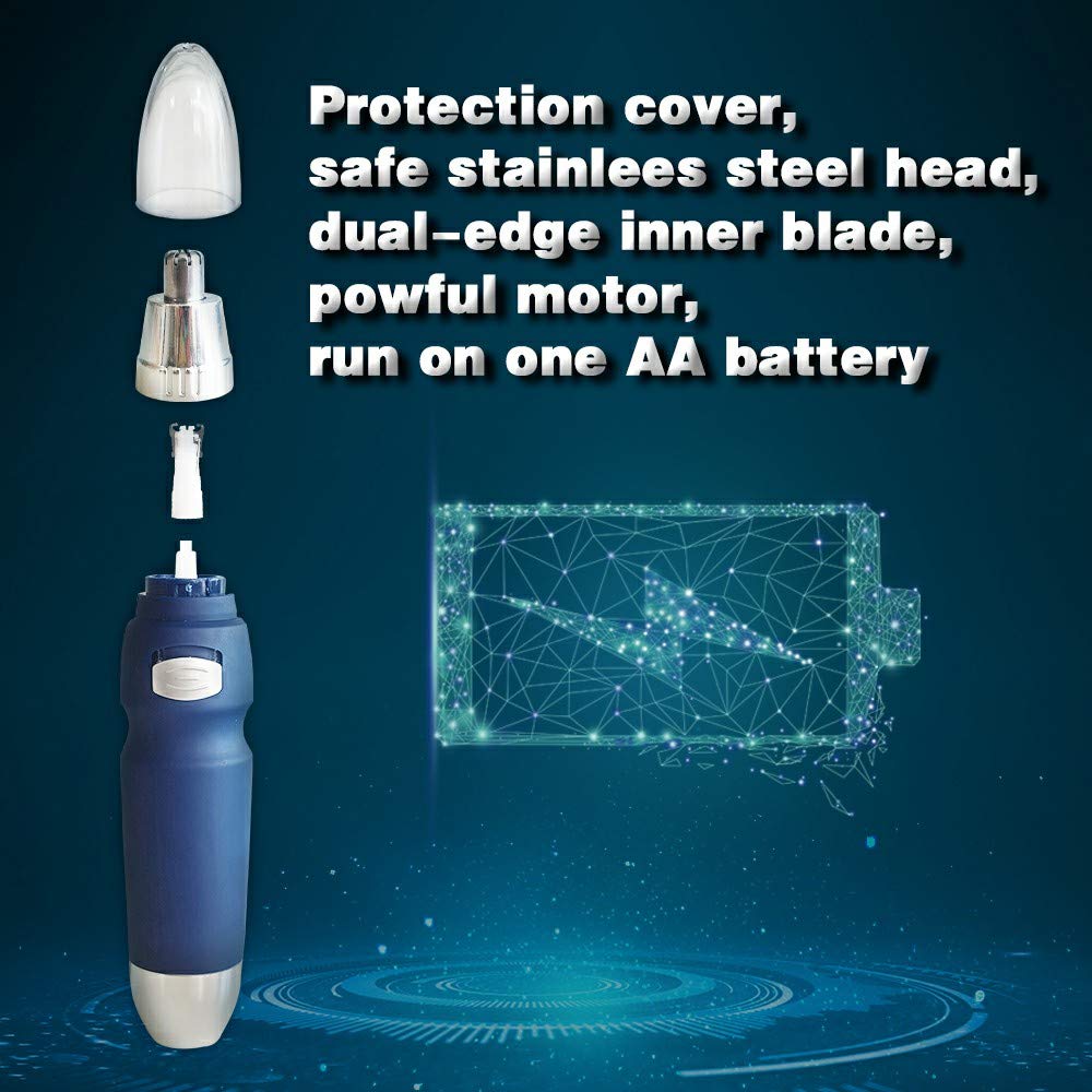 Electric Shaving Nose Ear Trimmer Safety Face Care Nose Hair Trimmer For Men Shaving Hair Removal Razor Beard Cleaning Machine