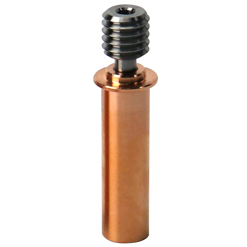 1 Piece of Bimetal -Melt Copper-Titanium Alloy Hose, Suitable for Creality CR-6 SE/Max/CR-5 PRO 3D Printer: Default Title