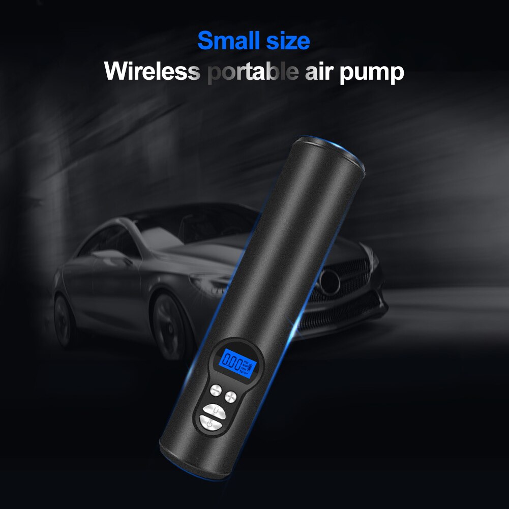 12V 150PSI Portable Universal Car Air Compressor Mini Inflatable Electric Pump Rechargeable Pump With LED Emergency Light