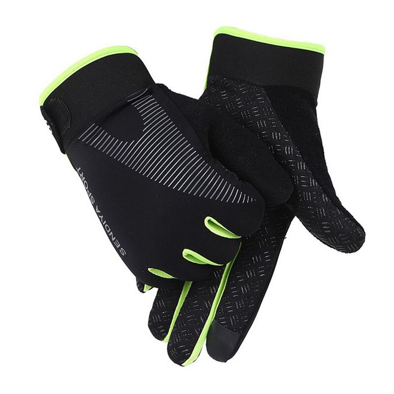1 paire vélo vélo respirant gants plein doigt écran tactile hommes femmes gants de VTT été mitaines léger gants d'équitation