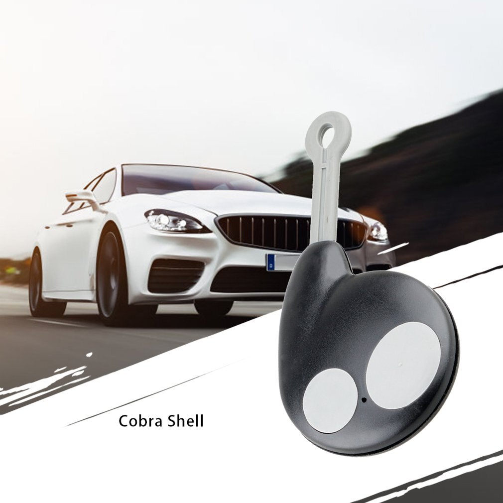 Mini Remote Key Case Replacement 2 Button Remote Key Shell Case Fob For Cobra Alarm 7777 / logo A36