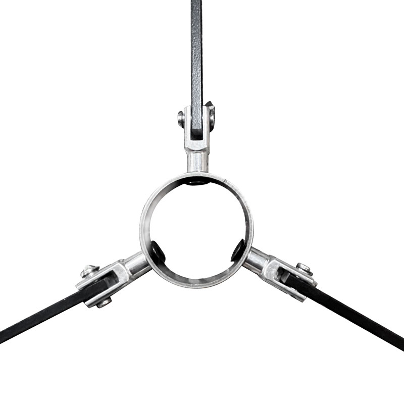 Tripod Floor Guide Star Foldable Stabilizer Surveying Tripod Prism Pole For Total Station