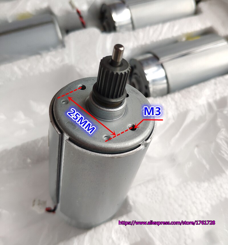 Brand MITSUMI RM2-7614 M36N-5E 36*65mm 24V 3500RPM low speed large torque precision DC motor ~