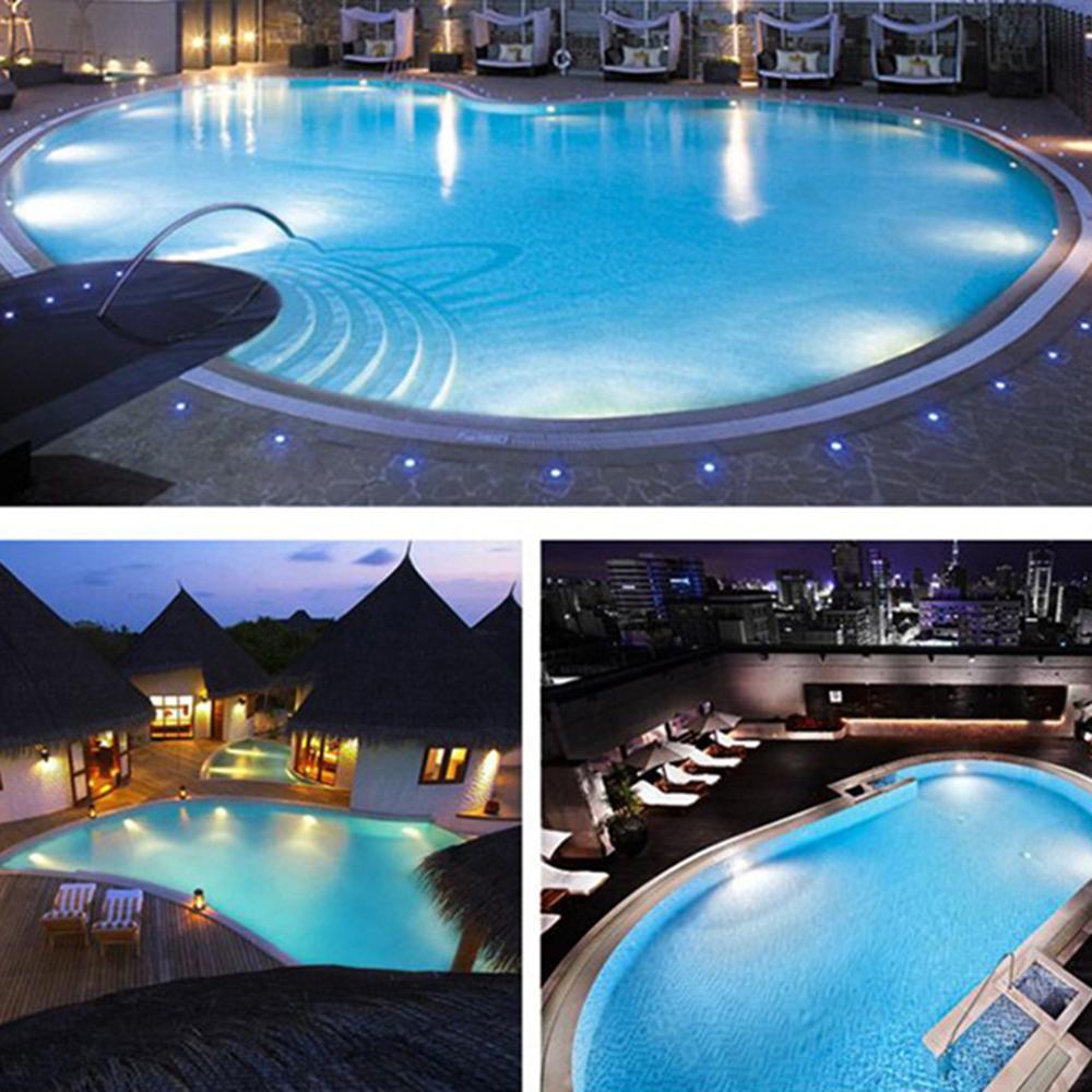 Garden Swimming Pool Light Bulb with Remote Control 1000LM 120V IP68 Waterproof Color Changing Light Bulb Underwater Night Lamp