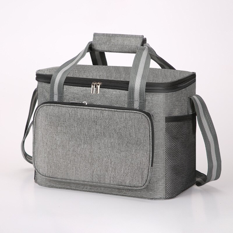 Large Insulated Lunch Box Bag Leak-proof Cooler Bag Lunch Tote for Men Women Picnic Travel Waterproof Dinner Wine Bag Cooler Box