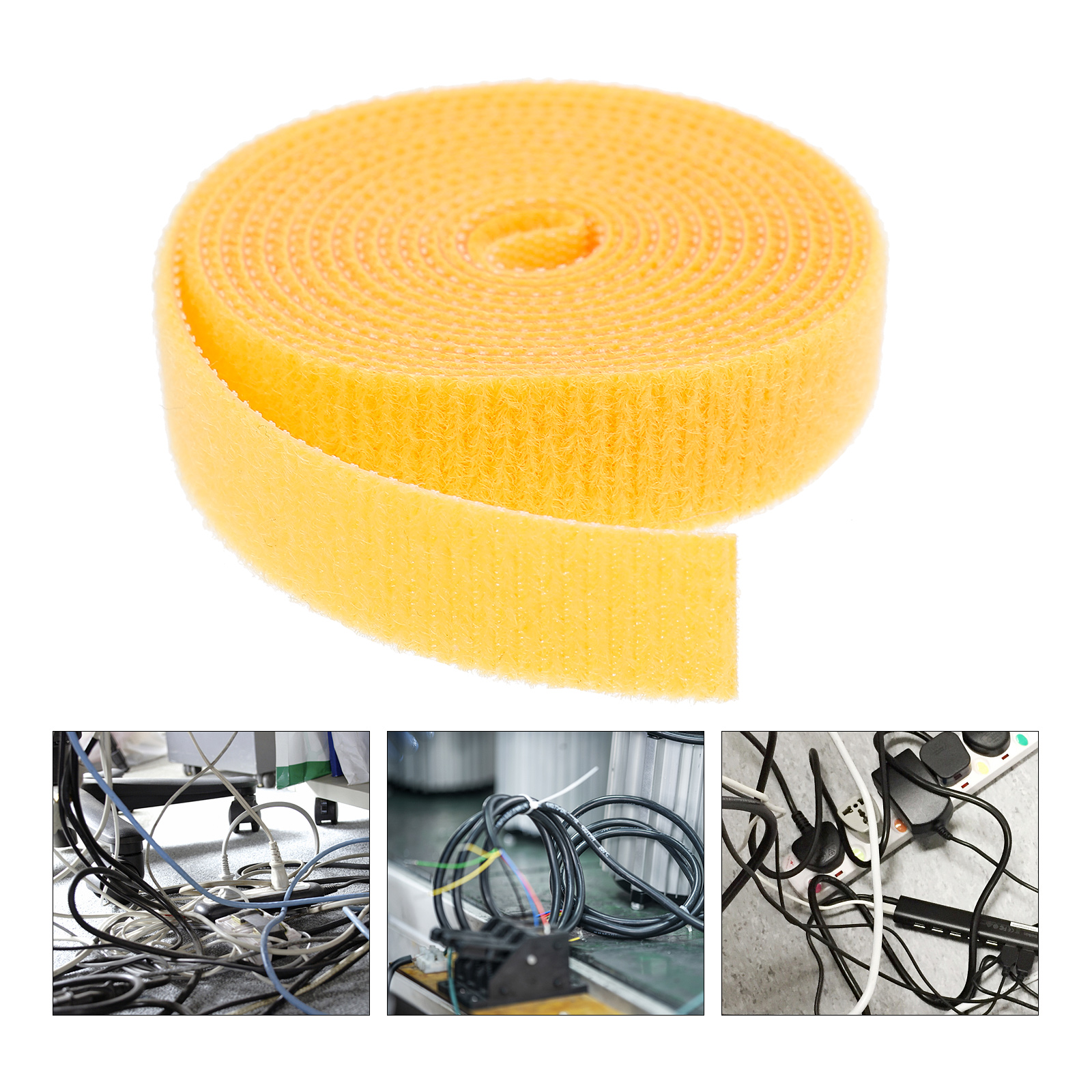 Kabel Strip Zelfklevende Sticky Terug Haak En Lus Eenvoudige Organizer Cord Fastener Cable Fastener Voor Kabel Draad