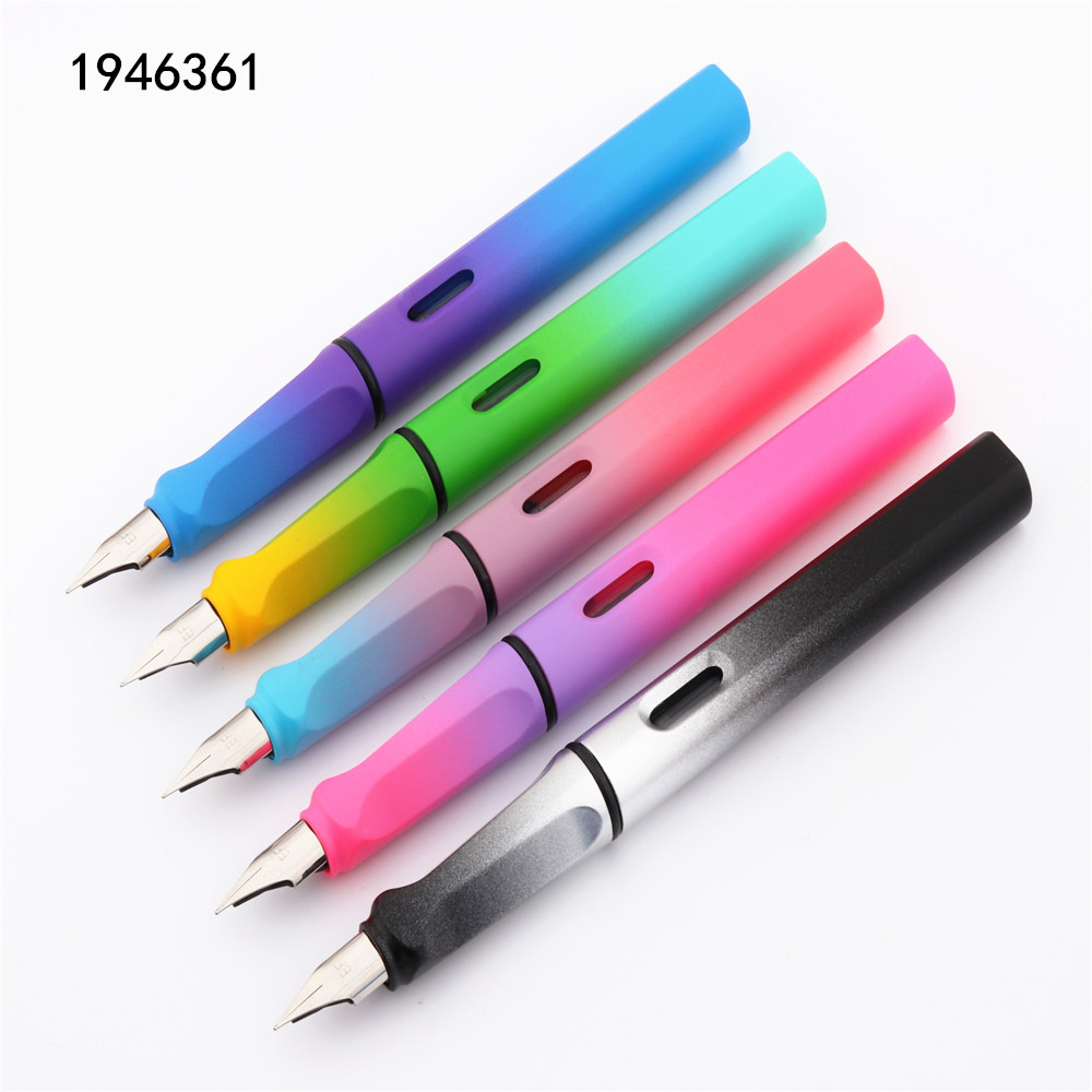 Beautiful ink pens Luxury 666 Colours Student Office Stationery Fountain Pen