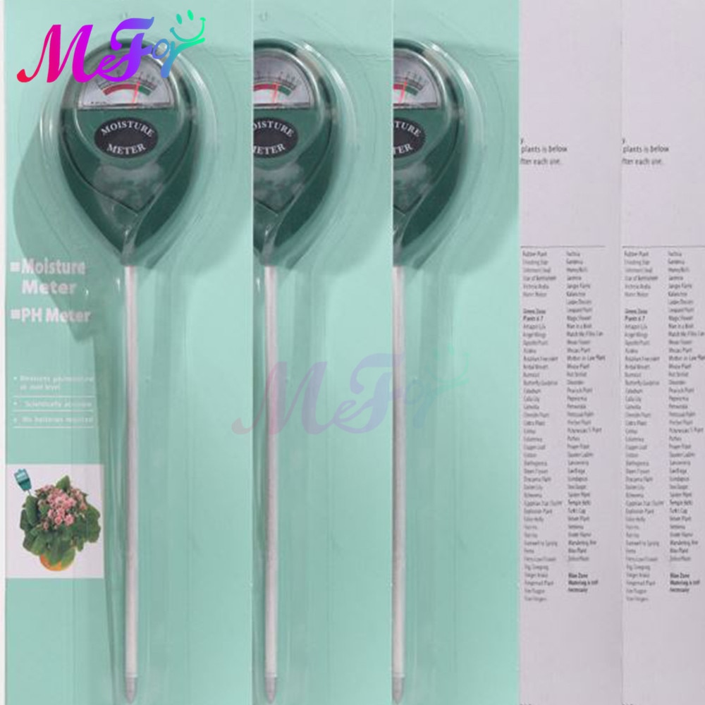 2 In 1 Digital PH Meter Soil Moisture Monitor Humidity Tester For Gardening Plants Farming Hygrometer Soil PH Moisture Detector