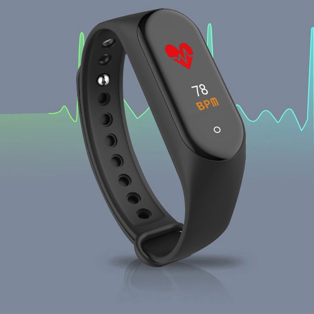 M4 Smart Band 4 Fitness Tracker Horloge Sport Armband Hartslag Bloeddruk Smartband Monitor Gezondheid Polsband