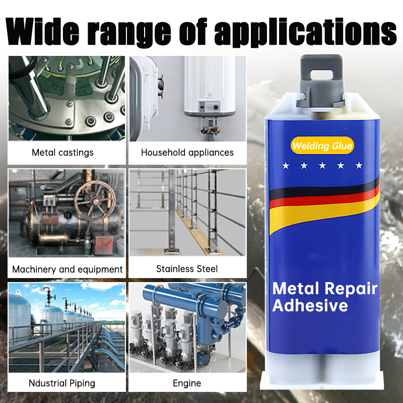 Strong Metal Repair Glue High Strength AB Glue Cold Welding Glue Magic Plastic Repair Industrial Repair Agent AB Glue Sealant