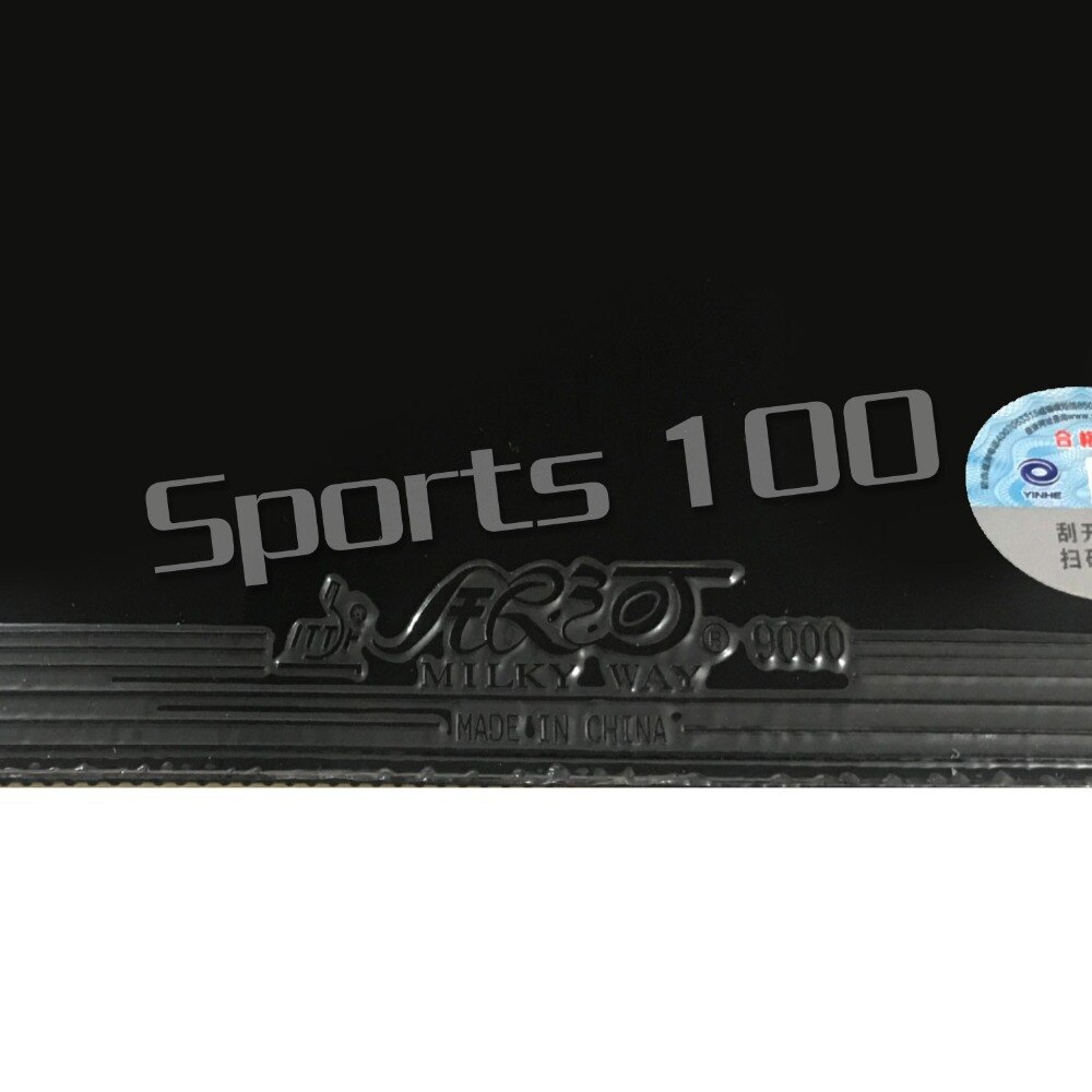 Yinhe 9000d 9000 d 9000- d kviser i bordtennis pingpong gummi gummi med svamp oppføringen